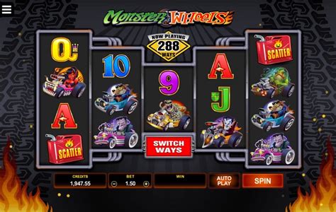 Ігровий автомат Monster Wheels грати безкоштовно і без реєстрації